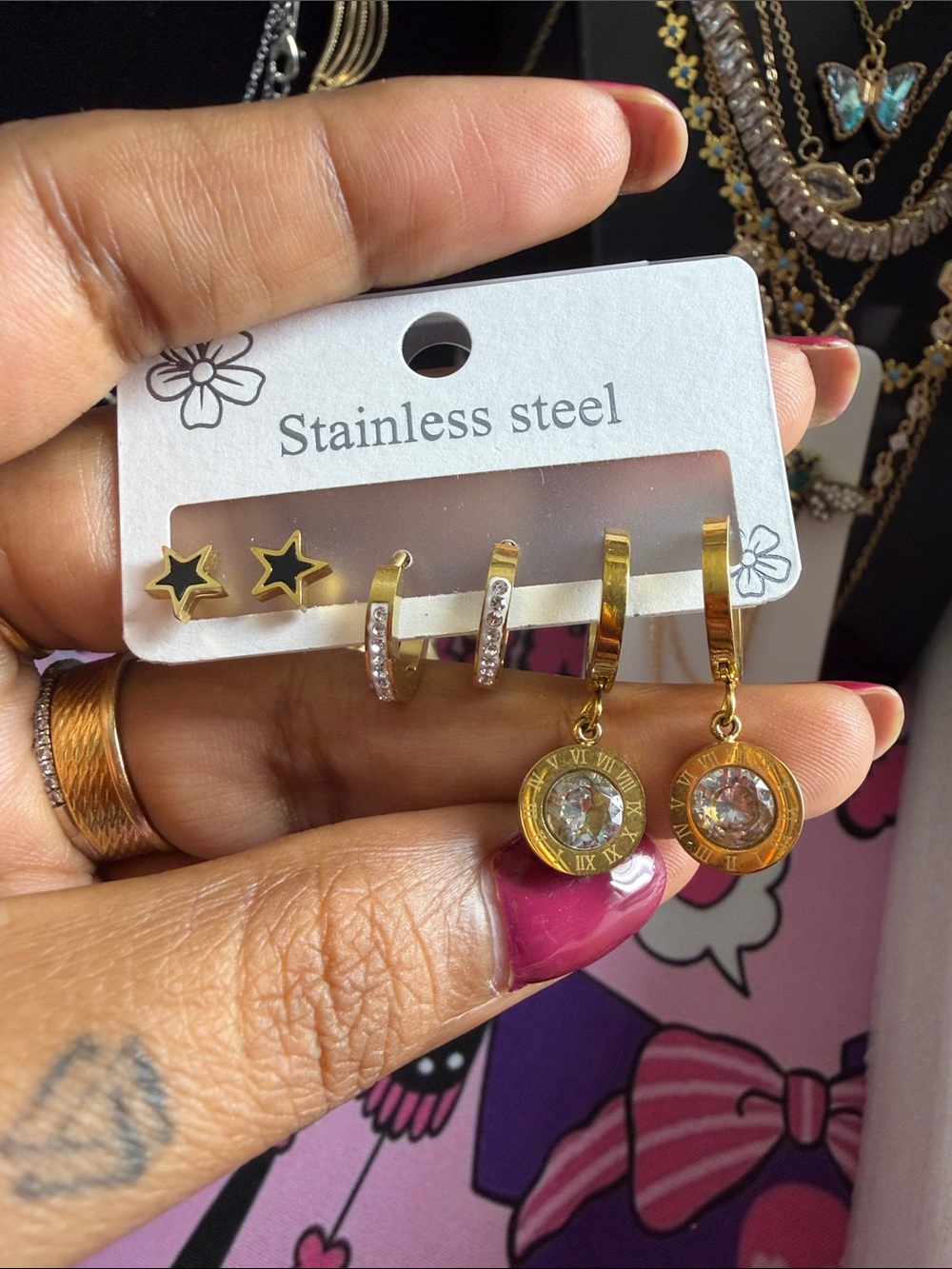 Earrings set